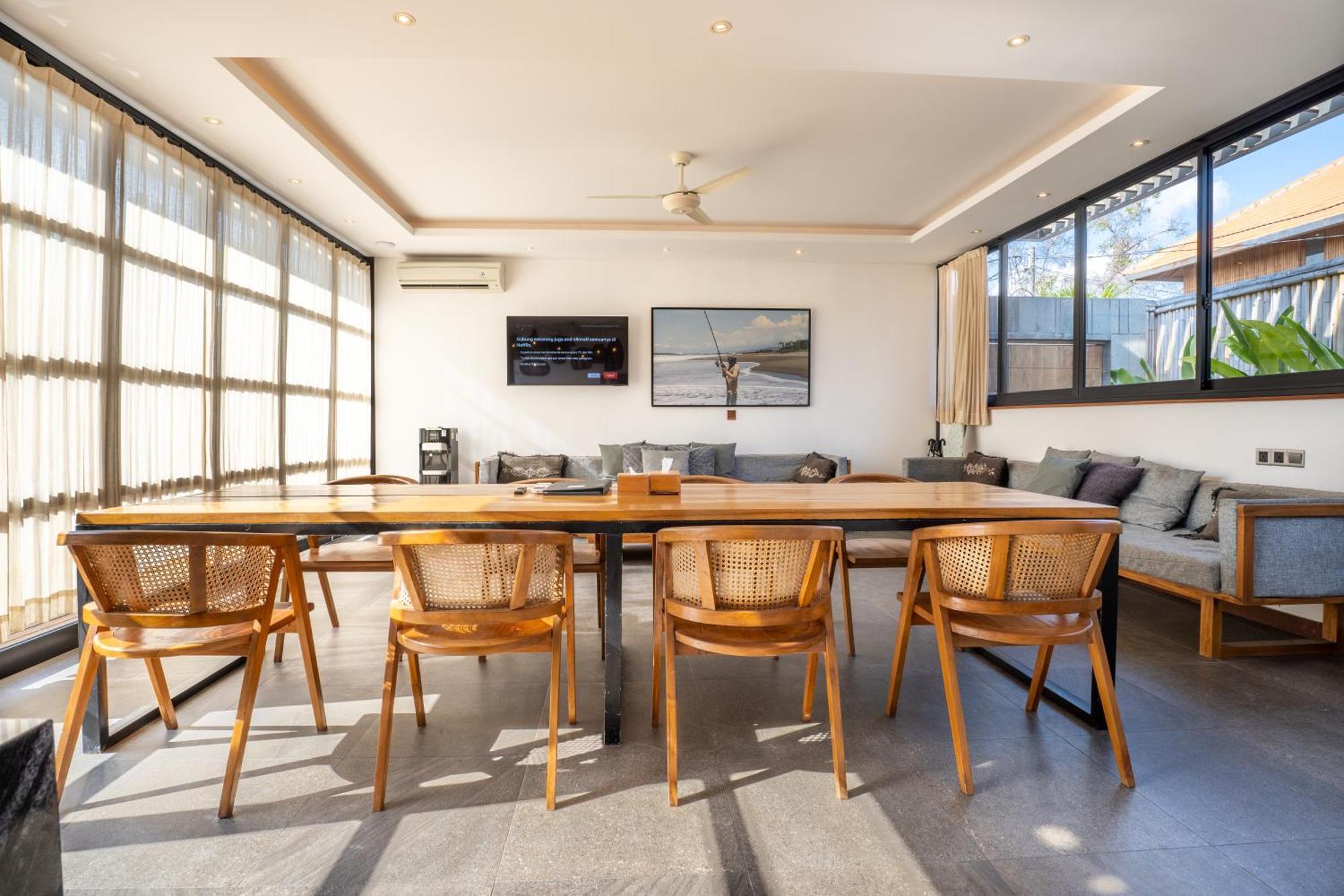 New 5Br Villa, Enclosed Lounge, Canggu Oasis Exteriör bild