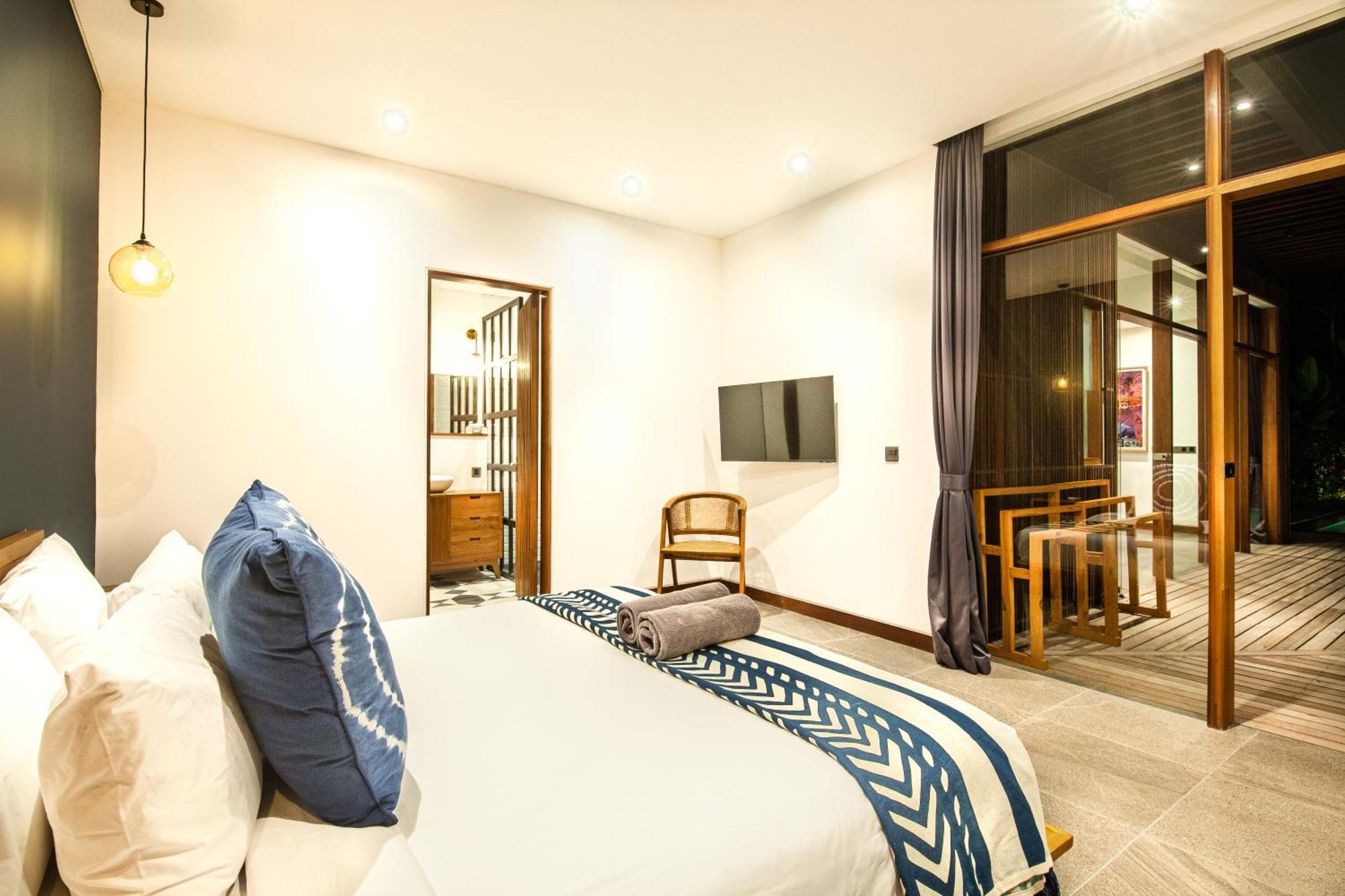 New 5Br Villa, Enclosed Lounge, Canggu Oasis Exteriör bild